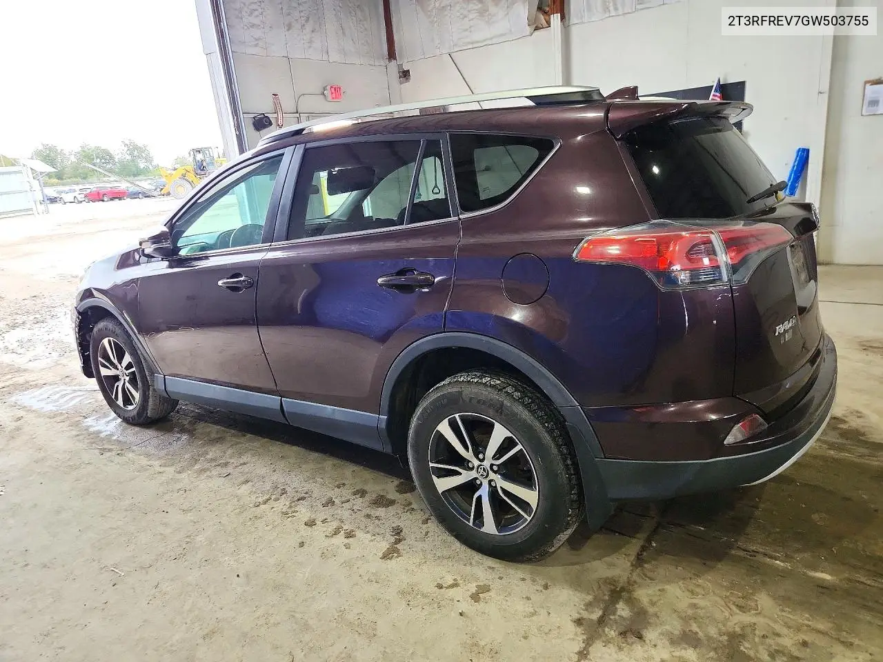 2016 TOYOTA RAV 4 VIN 2T3RFREV7GW503755 — фото 2