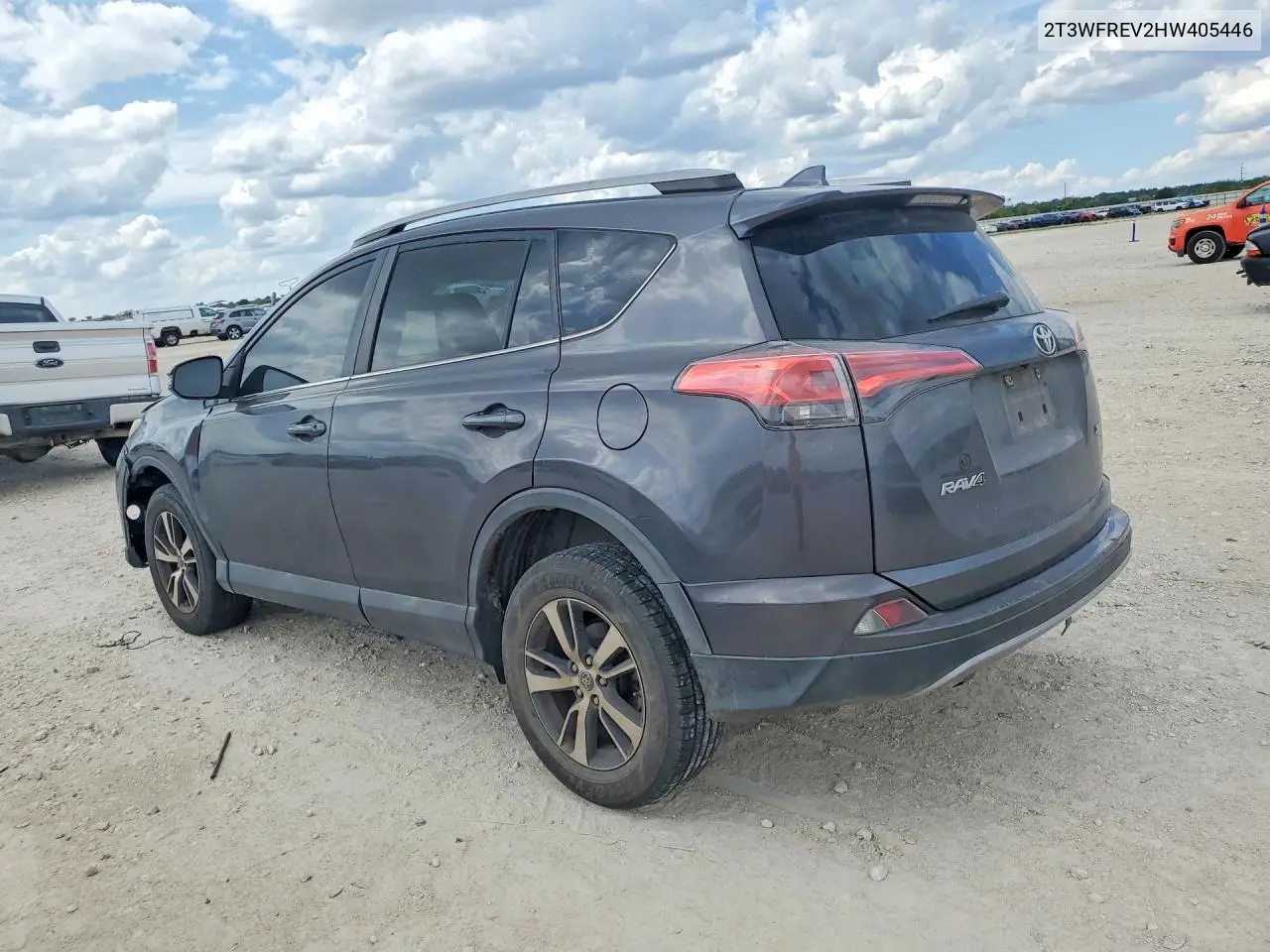 2017 TOYOTA RAV 4 VIN 2T3WFREV2HW405446 — фото 2