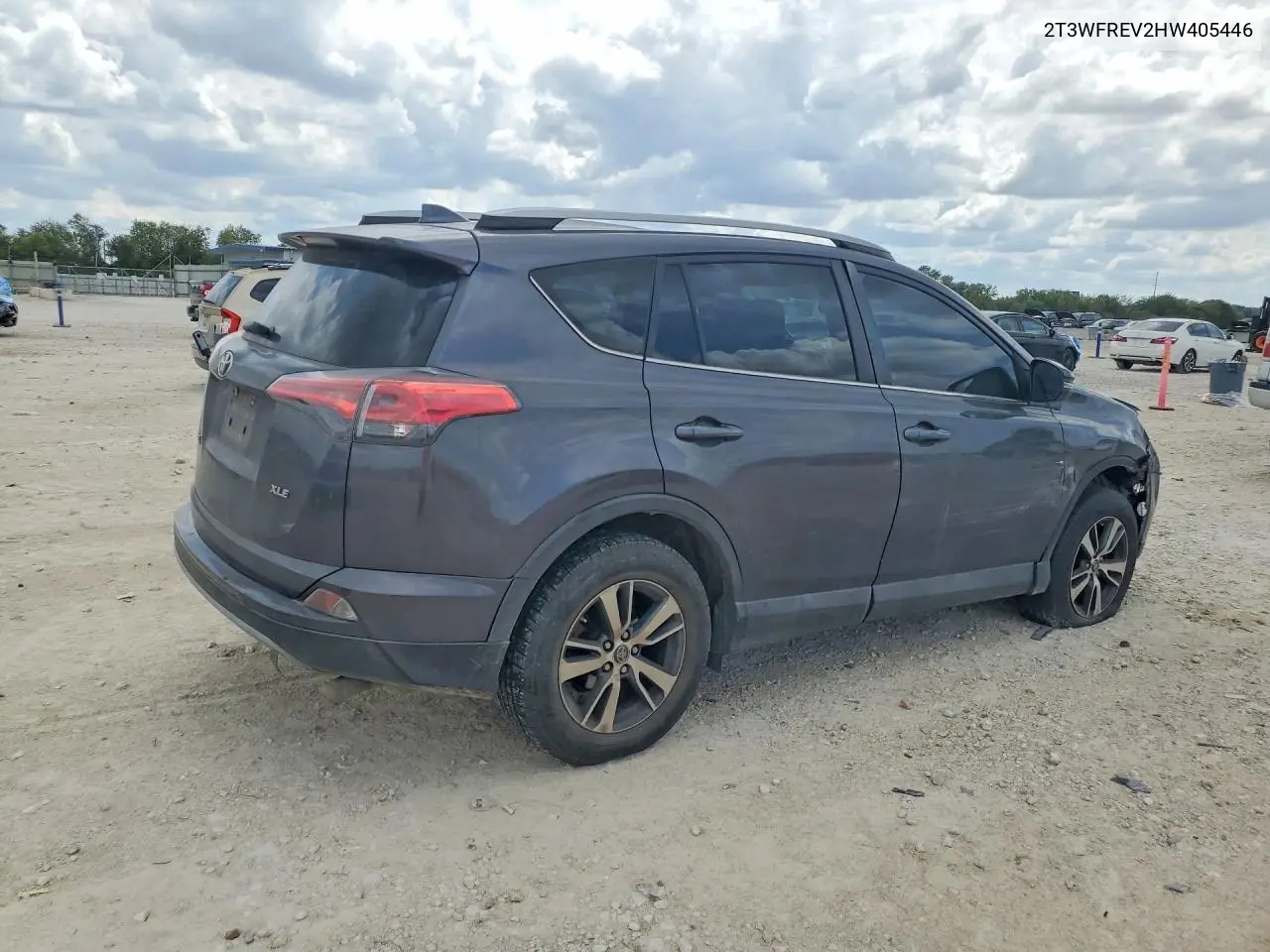 2017 TOYOTA RAV 4 VIN 2T3WFREV2HW405446 — фото 3
