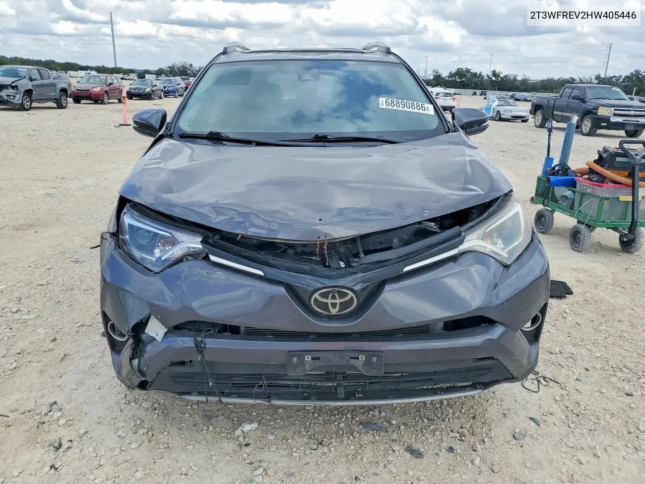 2017 TOYOTA RAV 4 VIN 2T3WFREV2HW405446 — фото 5