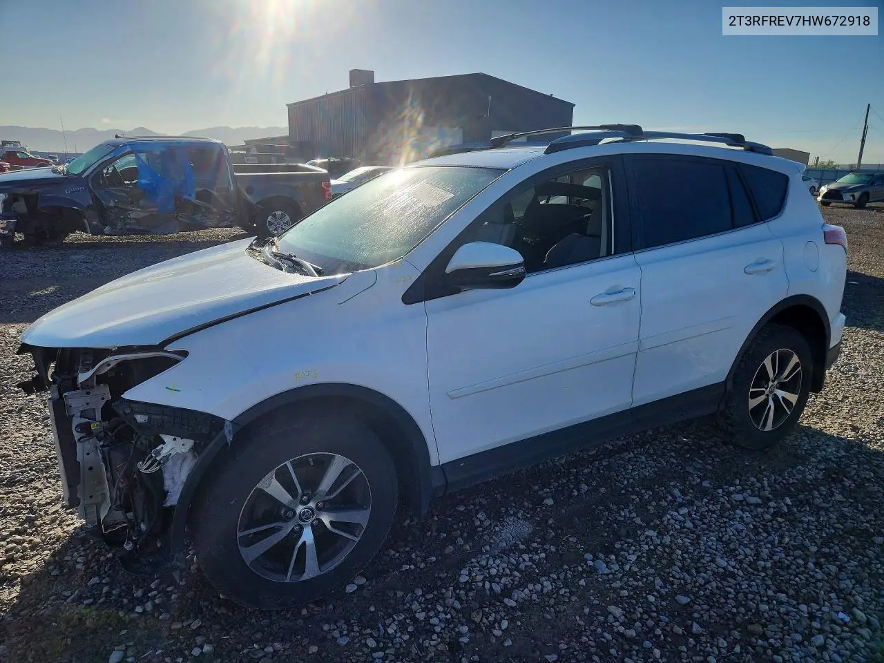 TOYOTA RAV 4 2017, VIN 2T3RFREV7HW672918