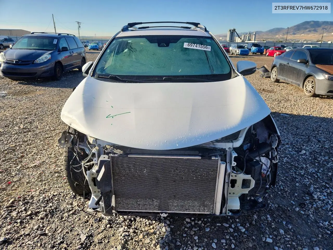 2017 TOYOTA RAV 4 VIN 2T3RFREV7HW672918 — фото 5
