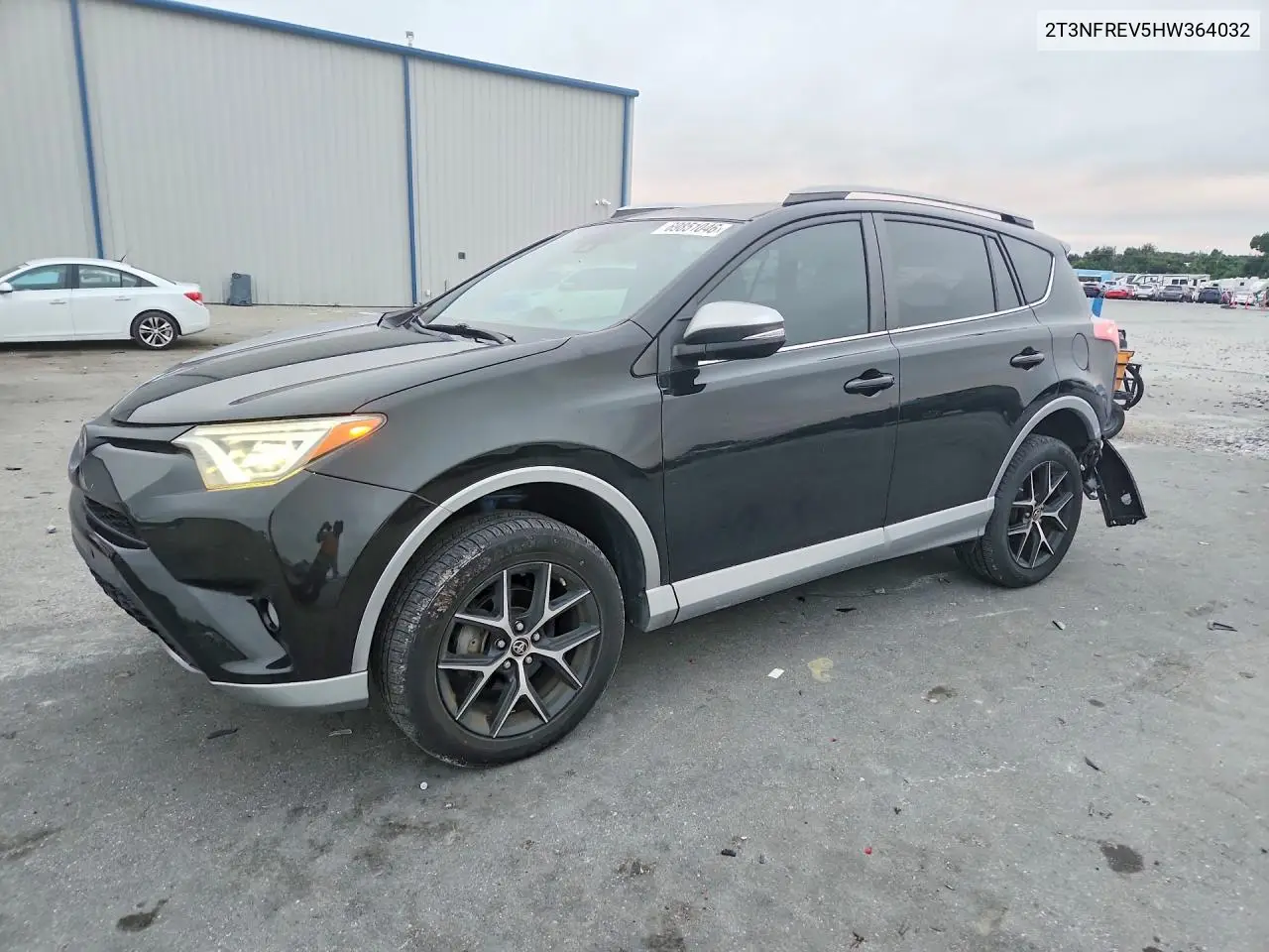 TOYOTA RAV 4 2017, VIN 2T3NFREV5HW364032