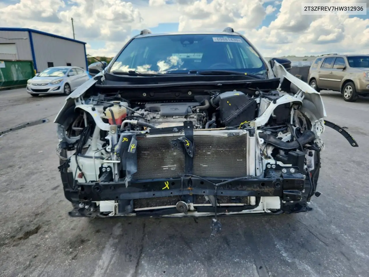 2017 TOYOTA RAV 4 VIN 2T3ZFREV7HW312936 — фото 5