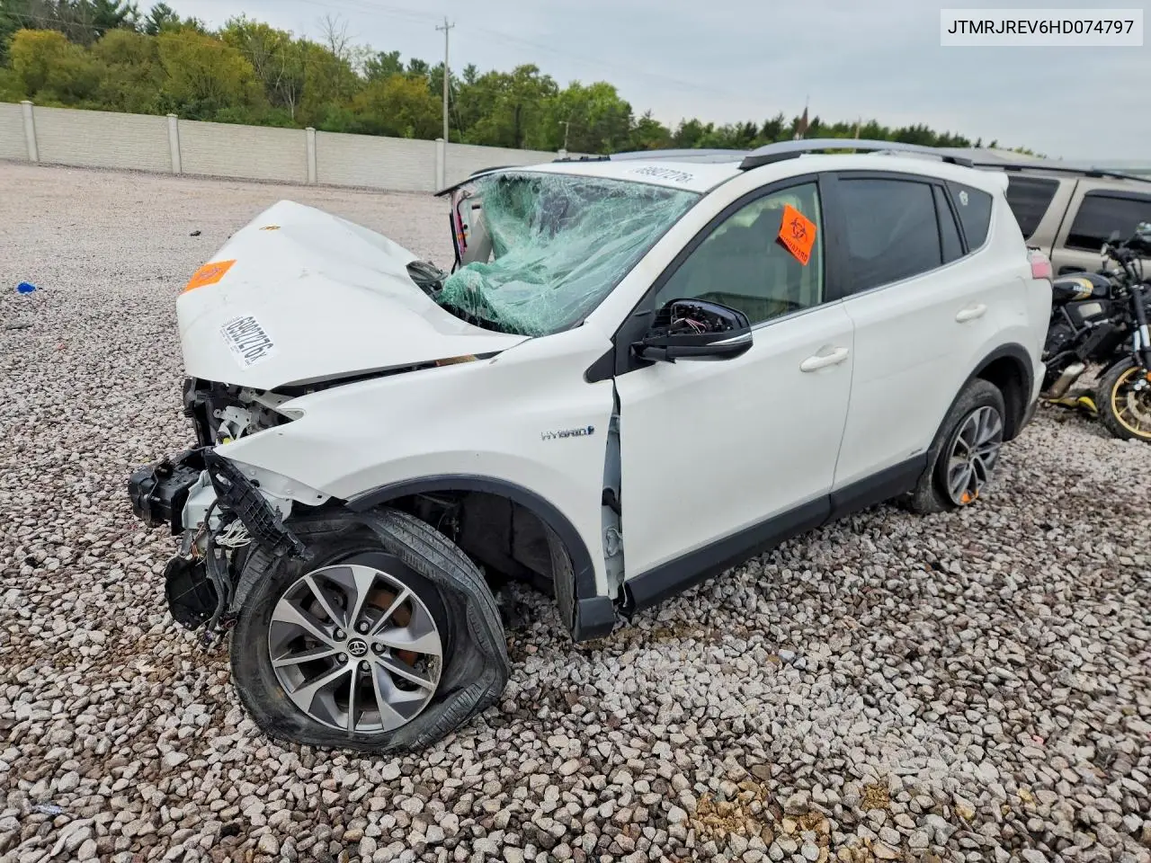 TOYOTA RAV 4 2017, VIN JTMRJREV6HD074797