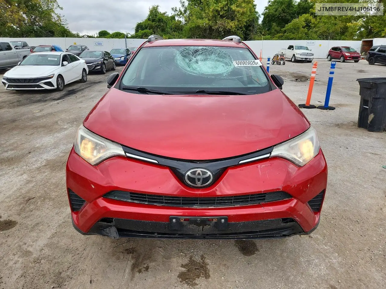 2017 TOYOTA RAV 4 VIN JTMBFREV4HJ106196 — фото 5