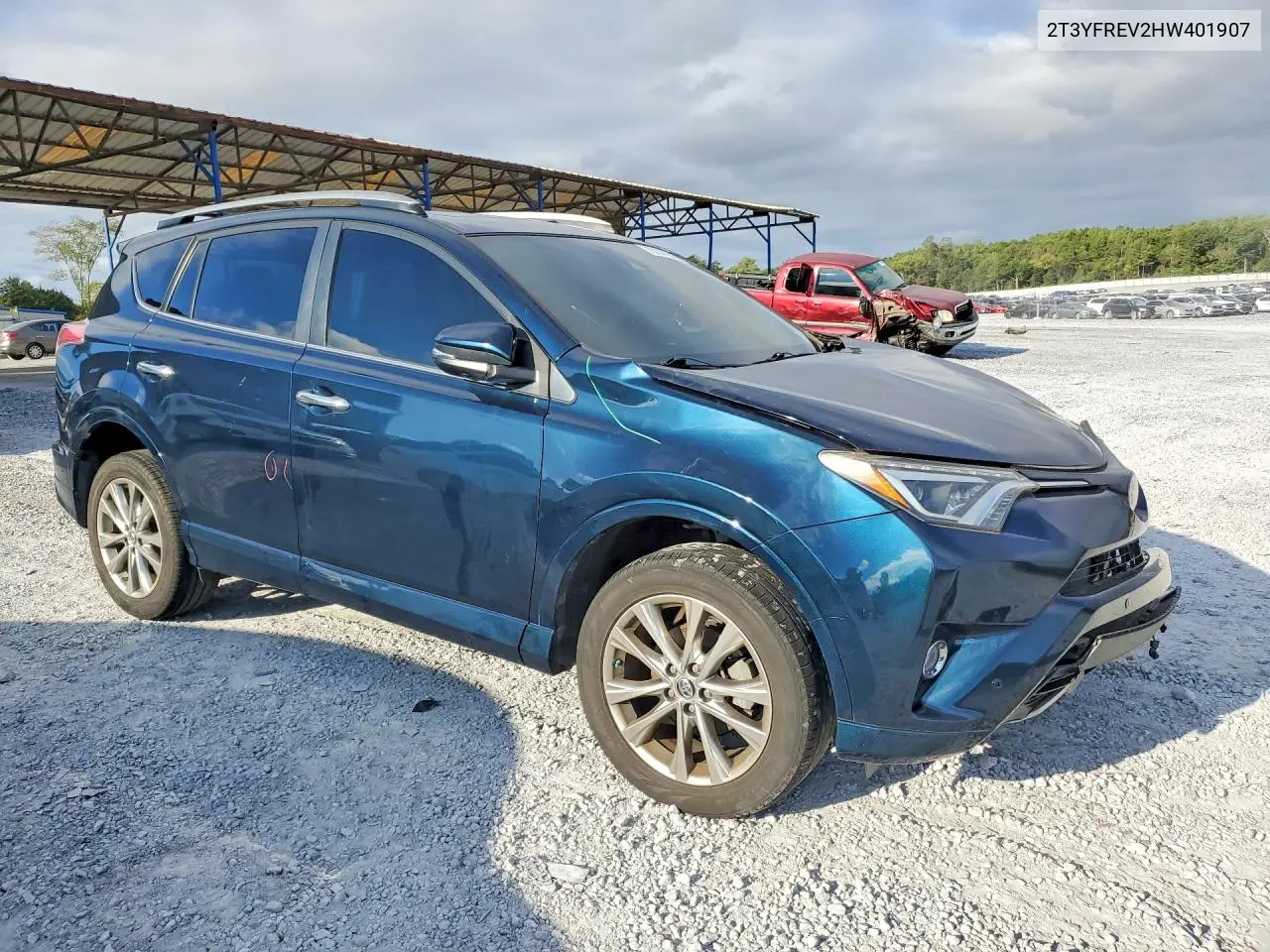 2017 TOYOTA RAV 4 VIN 2T3YFREV2HW401907 — фото 4
