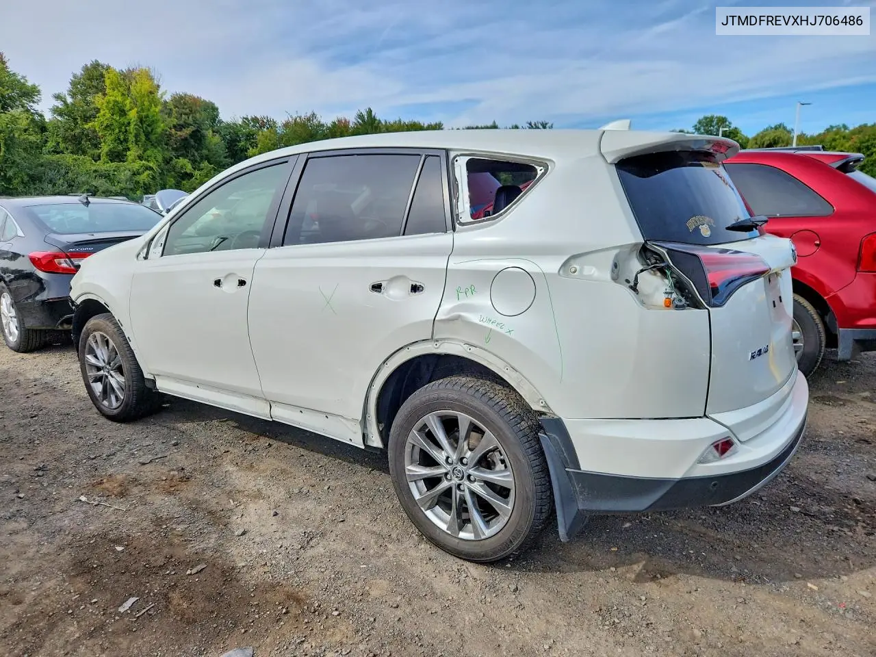 2017 TOYOTA RAV 4 VIN JTMDFREVXHJ706486 — фото 2