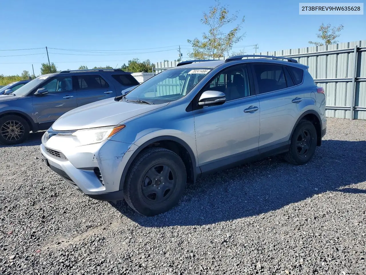 TOYOTA RAV 4 2017, VIN 2T3BFREV9HW635628