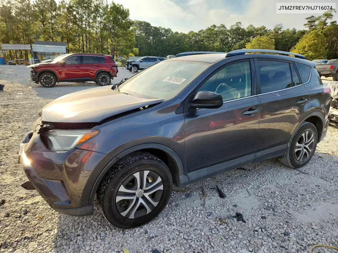 TOYOTA RAV 4 2017, VIN JTMZFREV7HJ716074