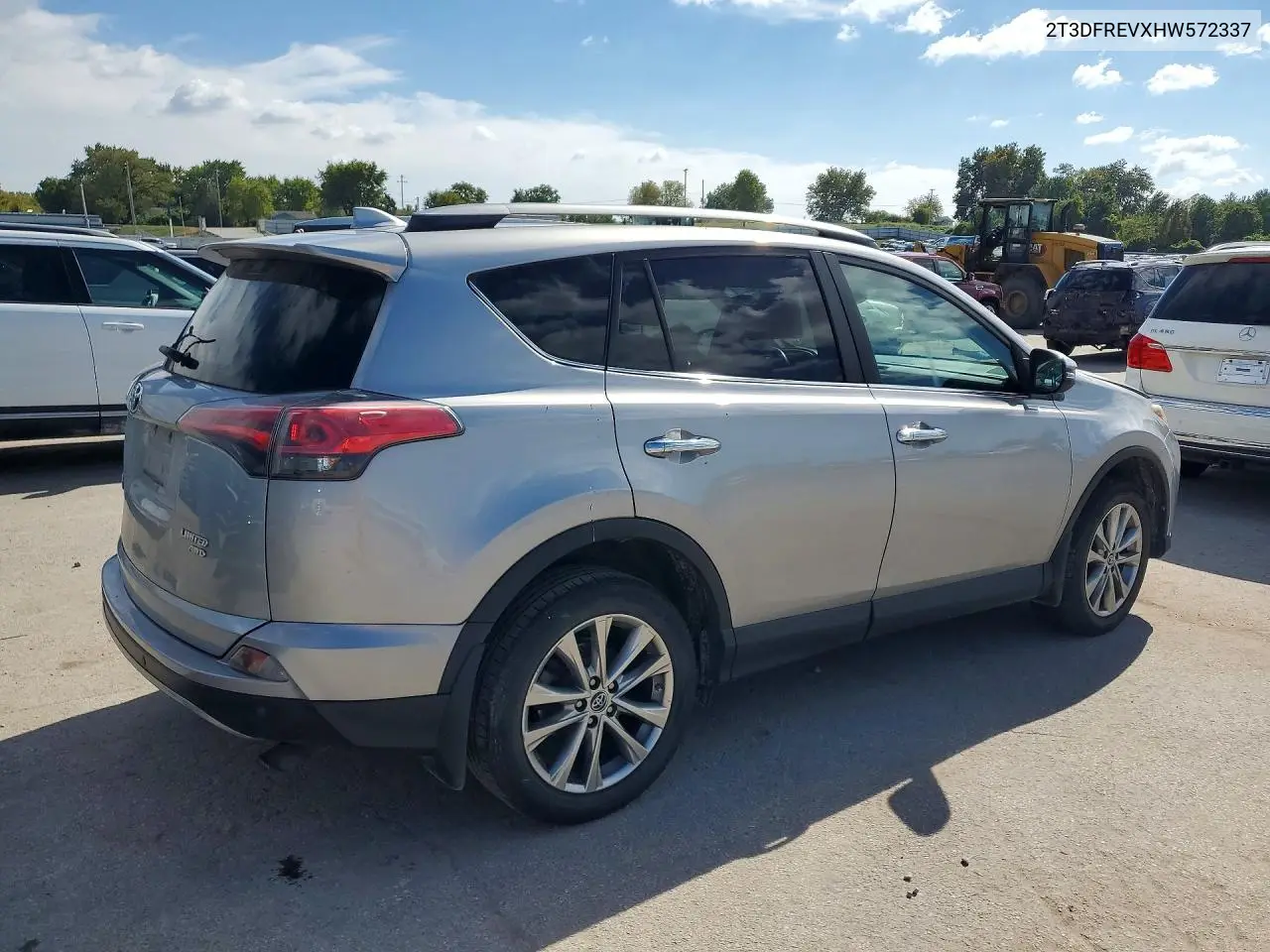 2017 TOYOTA RAV 4 VIN 2T3DFREVXHW572337 — фото 3