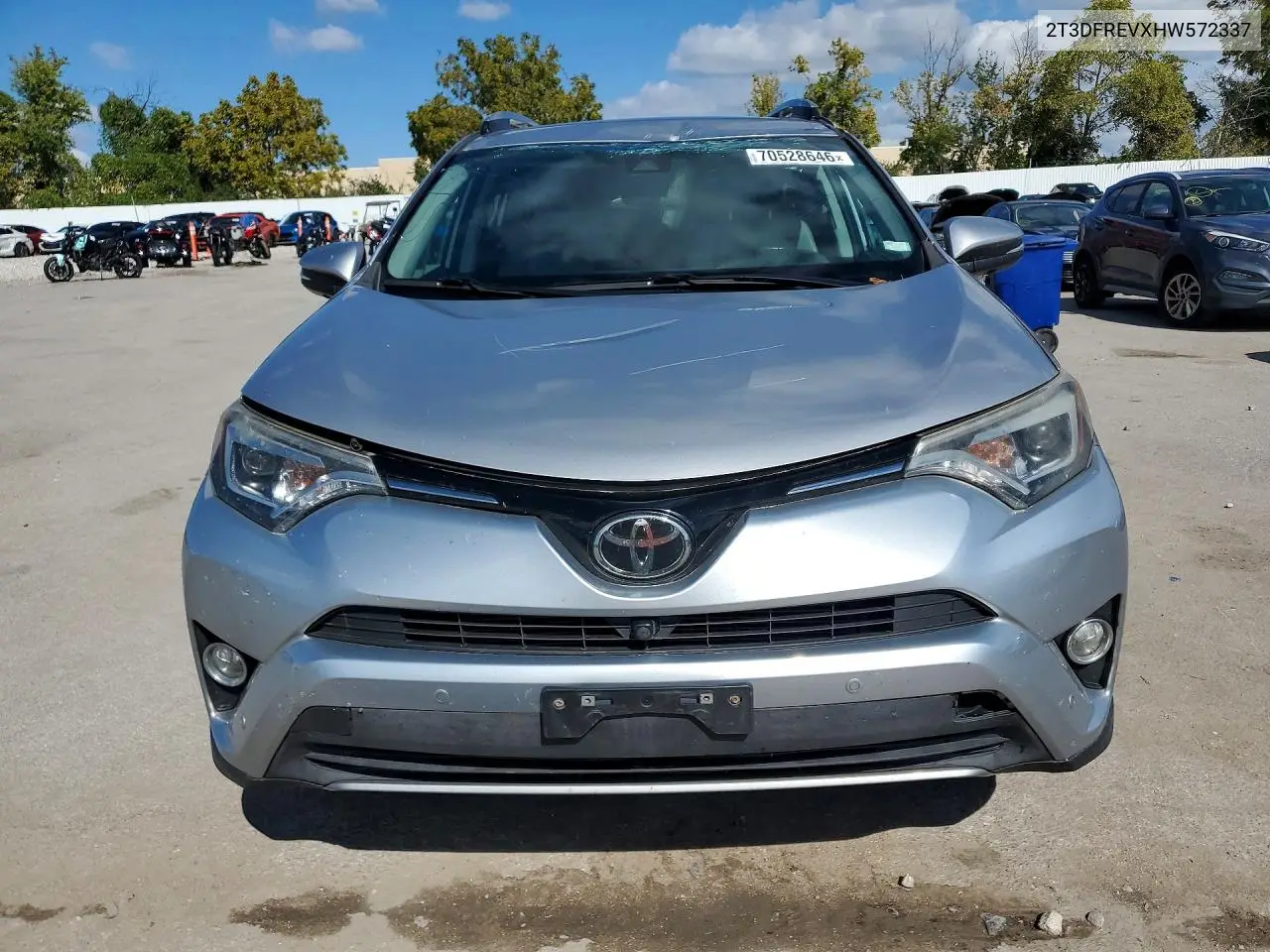 2017 TOYOTA RAV 4 VIN 2T3DFREVXHW572337 — фото 5