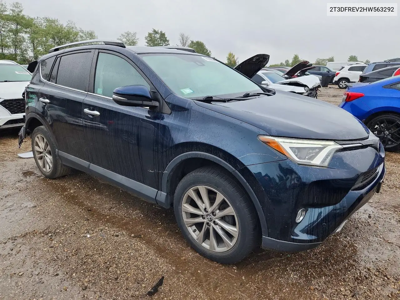 2017 TOYOTA RAV 4 VIN 2T3DFREV2HW563292 — фото 4
