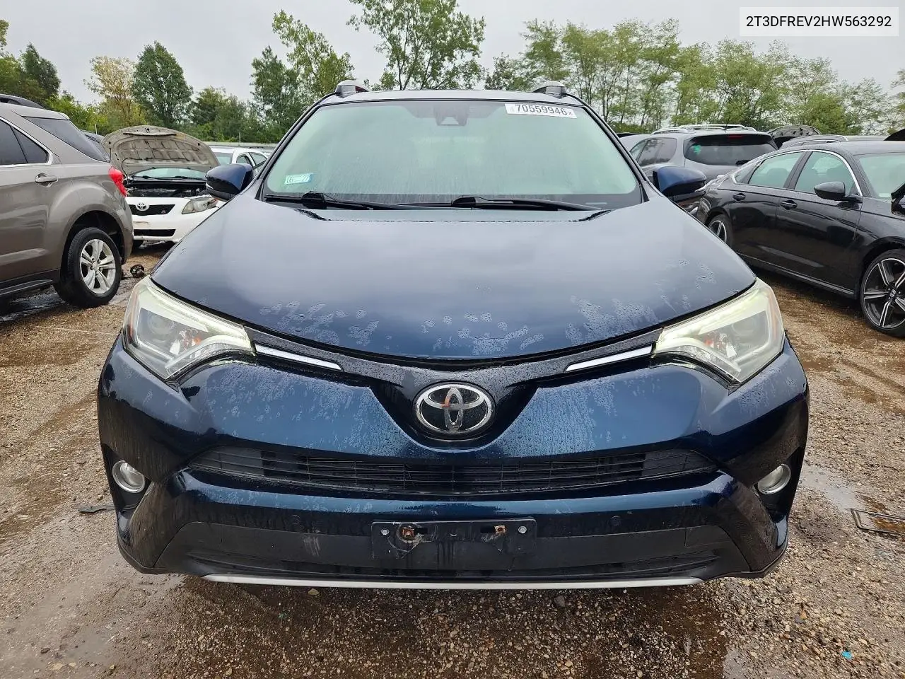 2017 TOYOTA RAV 4 VIN 2T3DFREV2HW563292 — фото 5