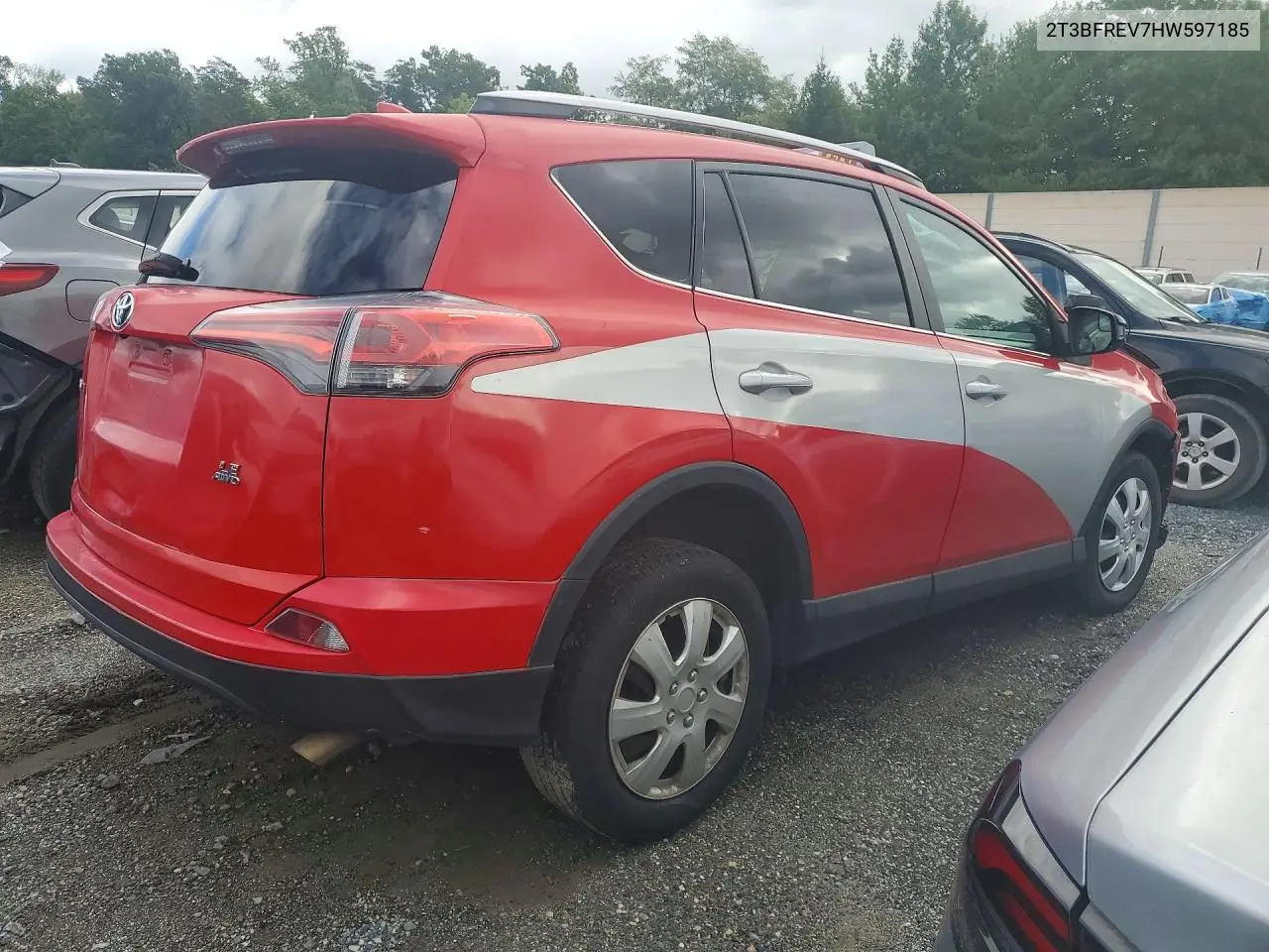 2017 TOYOTA RAV 4 VIN 2T3BFREV7HW597185 — фото 3