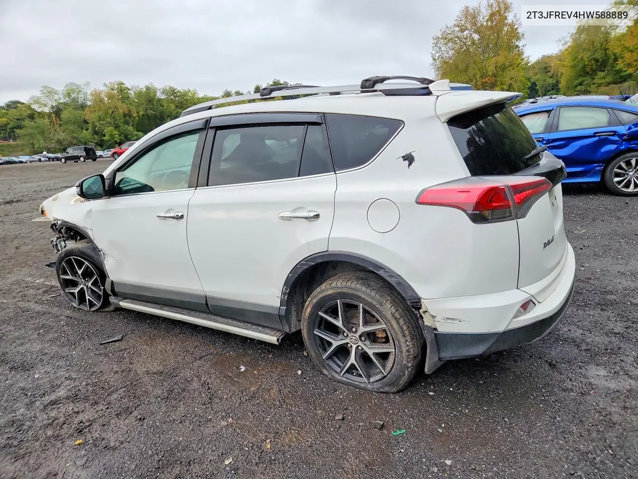 2017 TOYOTA RAV 4 VIN 2T3JFREV4HW588889 — фото 2