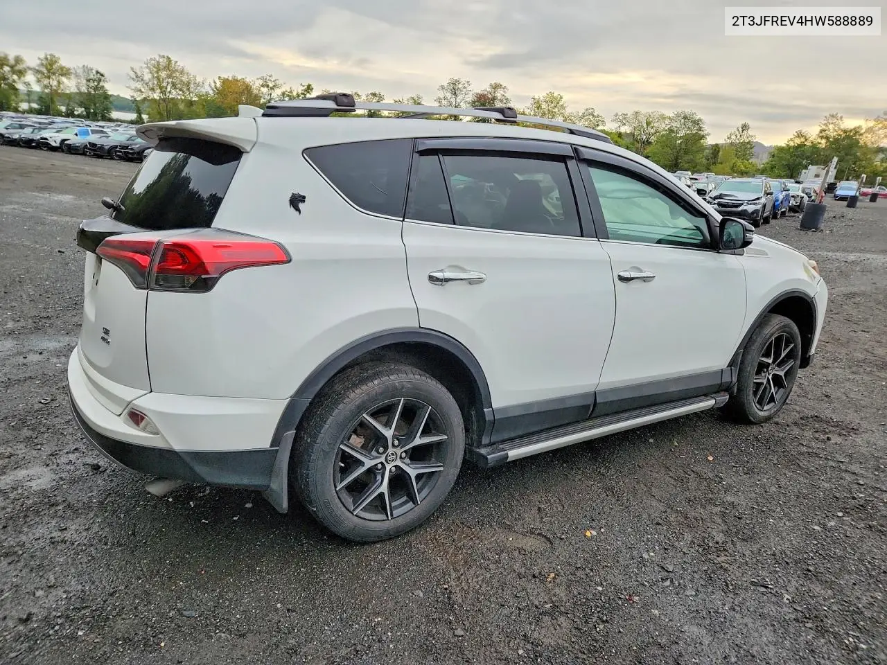 2017 TOYOTA RAV 4 VIN 2T3JFREV4HW588889 — фото 3