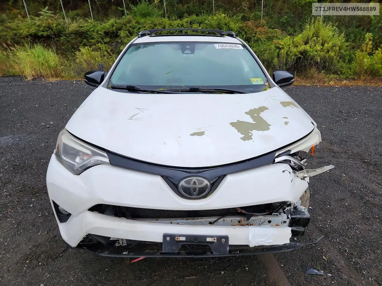 2017 TOYOTA RAV 4 VIN 2T3JFREV4HW588889 — фото 5
