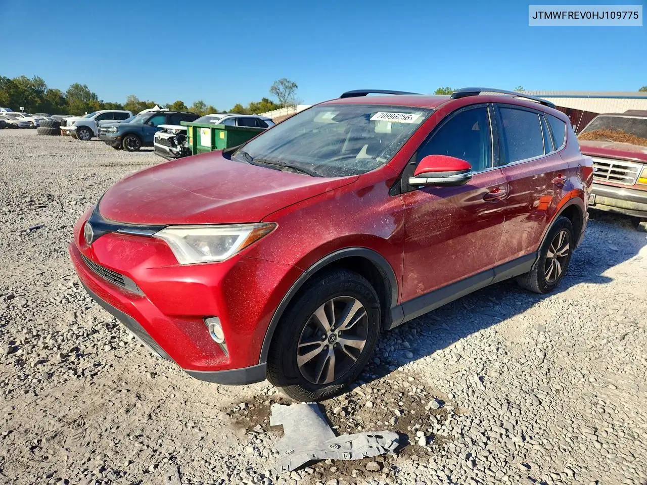 TOYOTA RAV 4 2017, VIN JTMWFREV0HJ109775