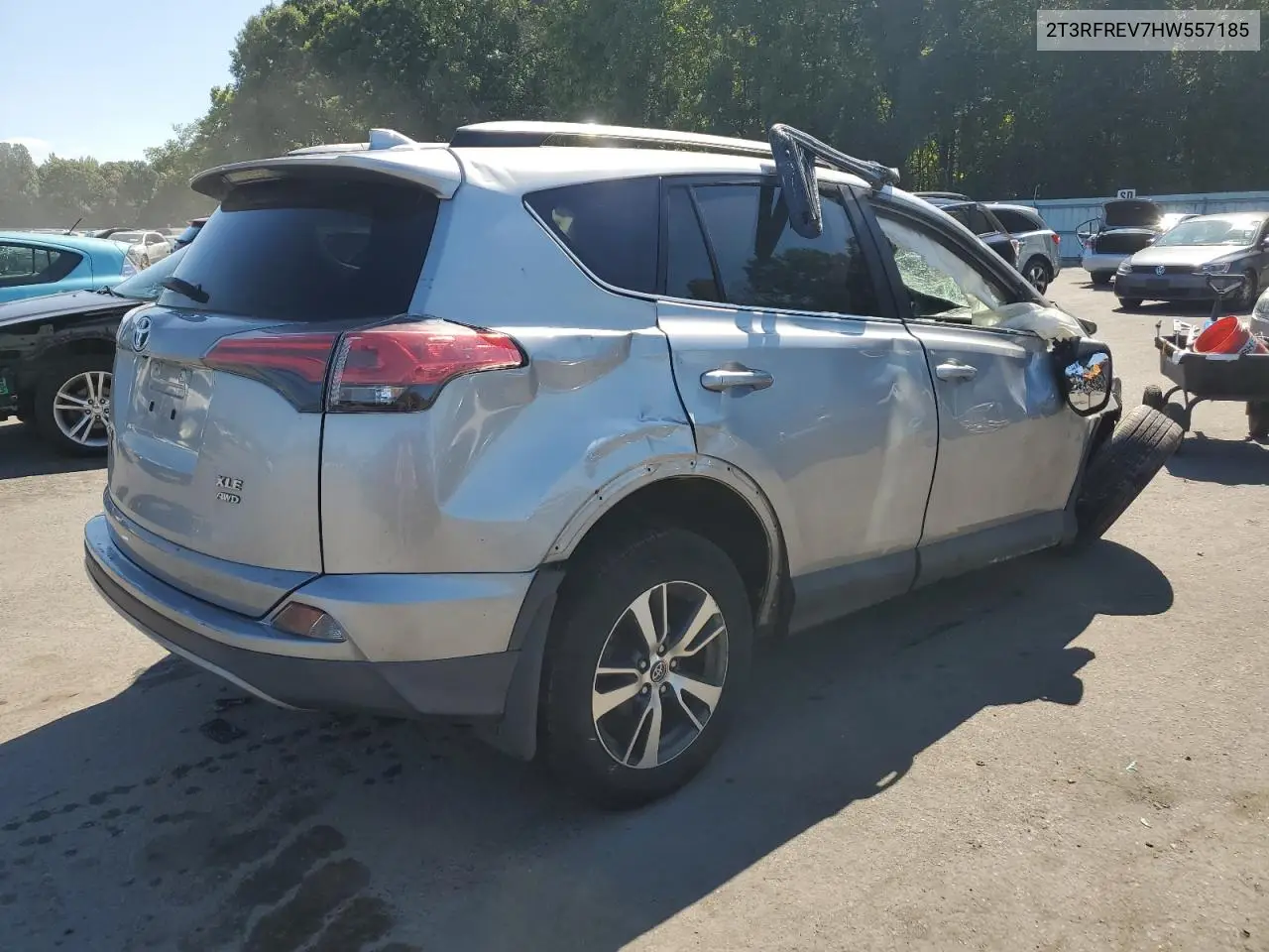 2017 TOYOTA RAV 4 VIN 2T3RFREV7HW557185 — фото 3