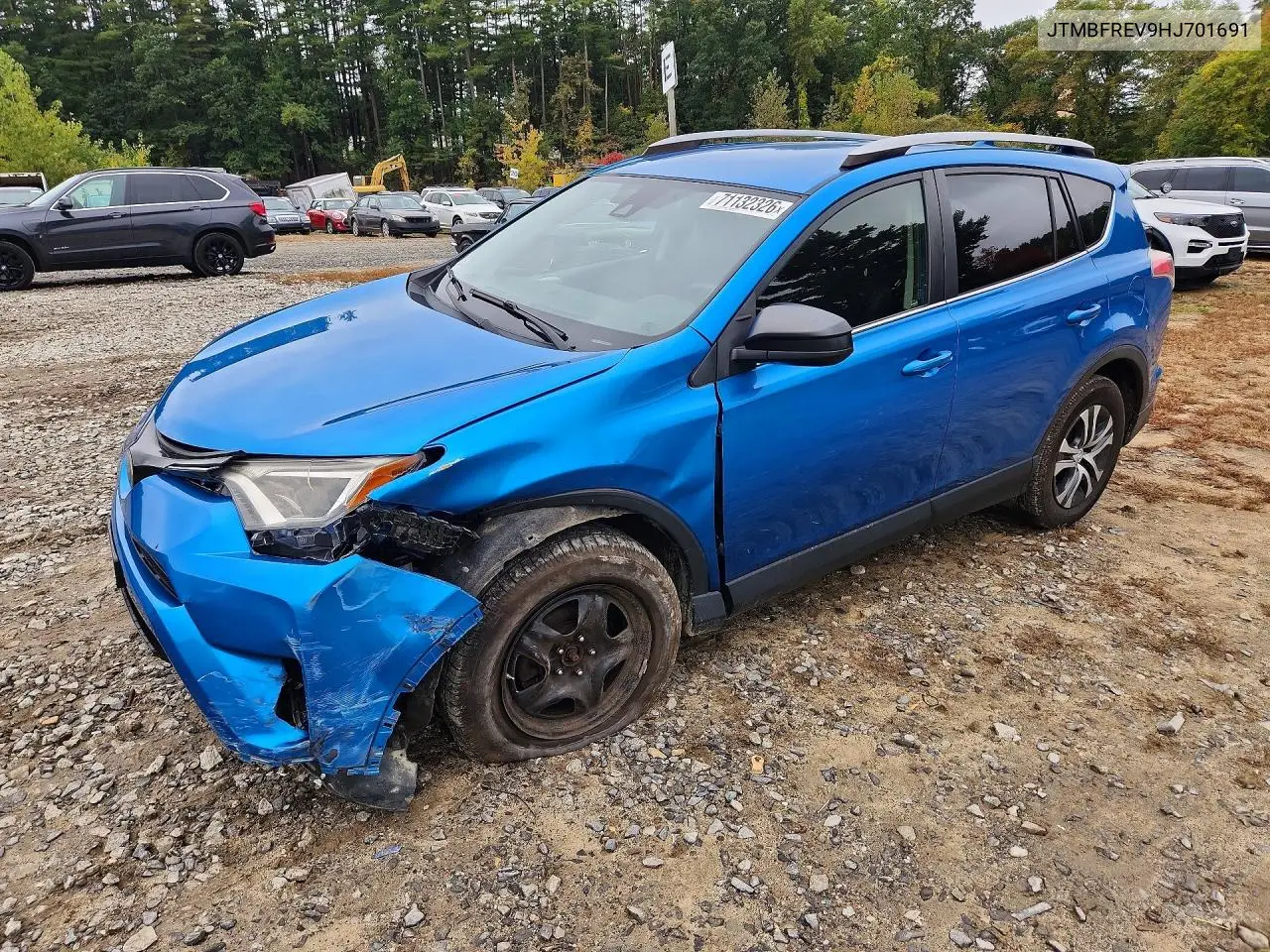 TOYOTA RAV 4 2017, VIN JTMBFREV9HJ701691