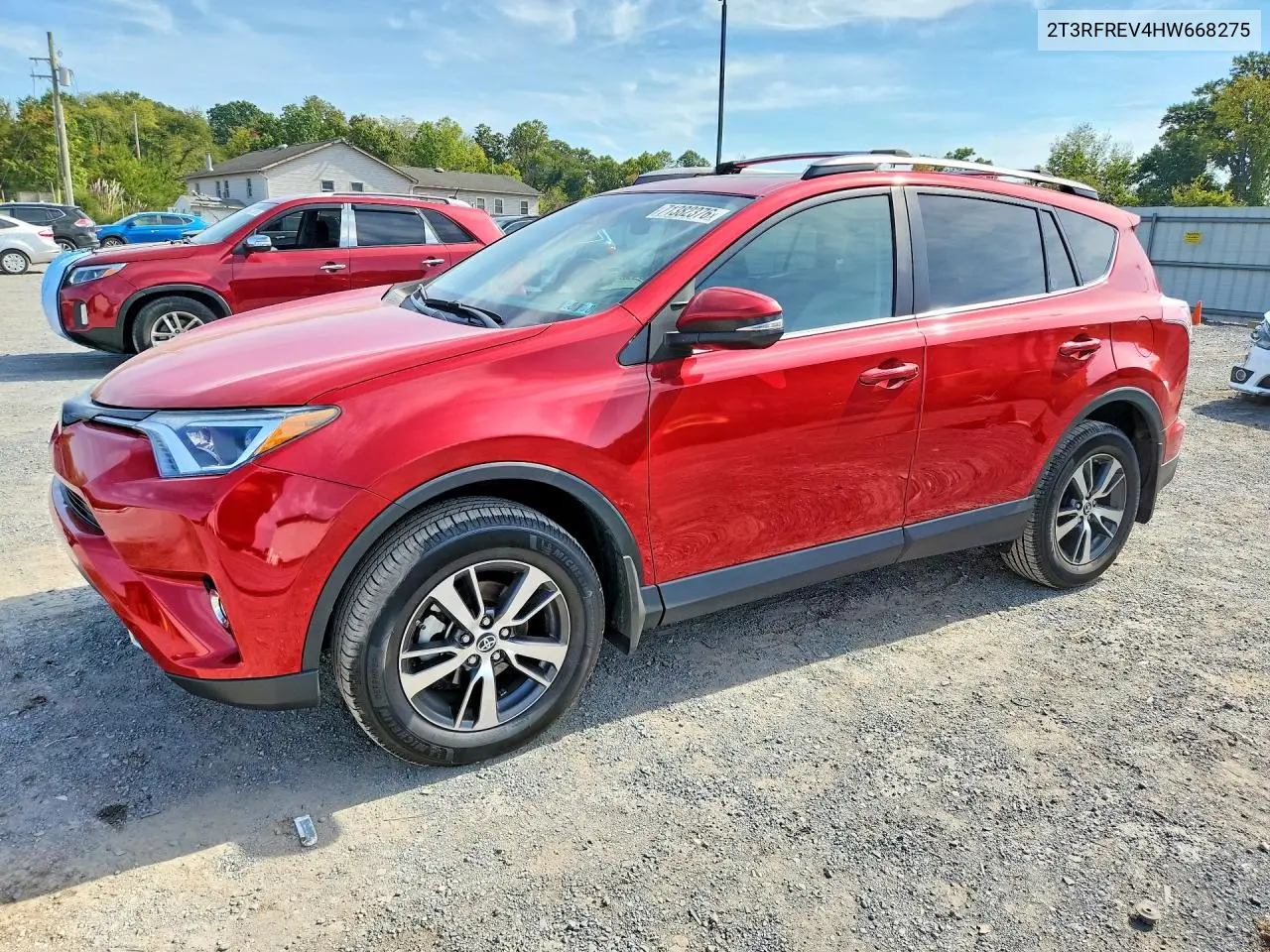 TOYOTA RAV 4 2017, VIN 2T3RFREV4HW668275