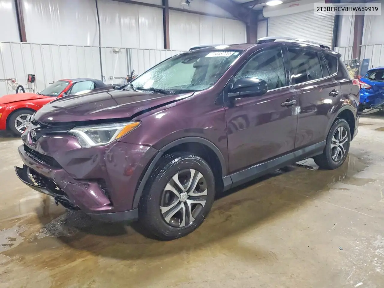 TOYOTA RAV 4 2017, VIN 2T3BFREV8HW659919