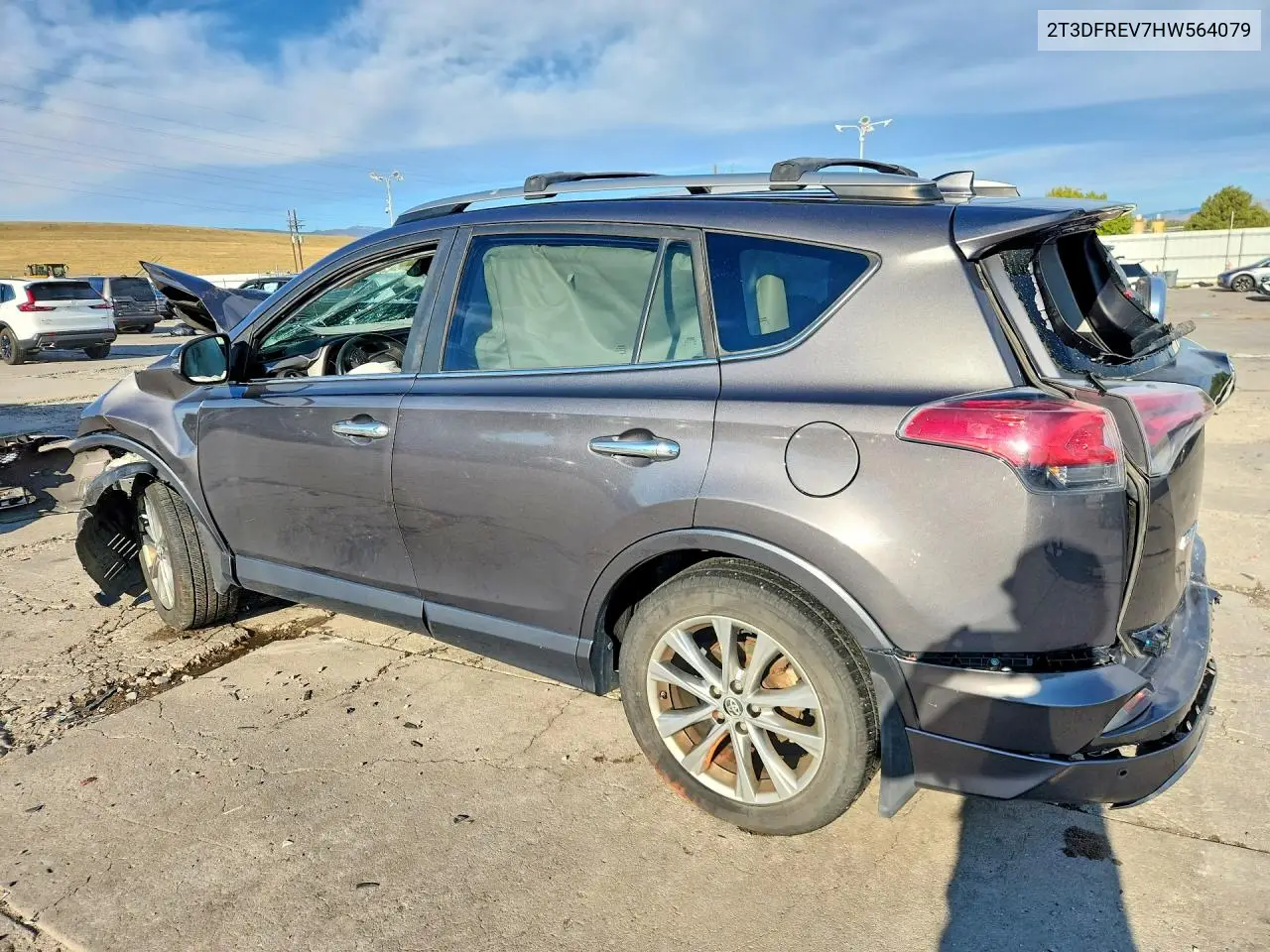 2017 TOYOTA RAV 4 VIN 2T3DFREV7HW564079 — фото 2