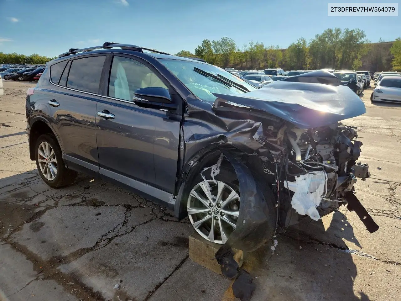 2017 TOYOTA RAV 4 VIN 2T3DFREV7HW564079 — фото 4