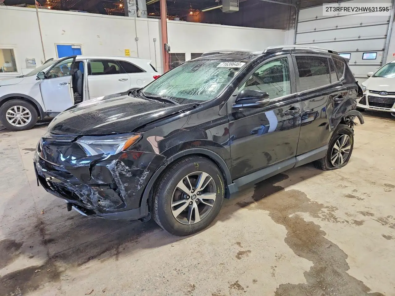 TOYOTA RAV 4 2017, VIN 2T3RFREV2HW631595