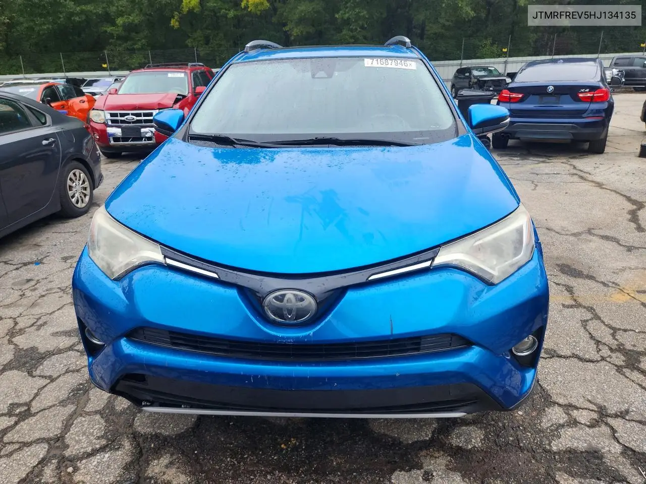2017 TOYOTA RAV 4 VIN JTMRFREV5HJ134135 — фото 5