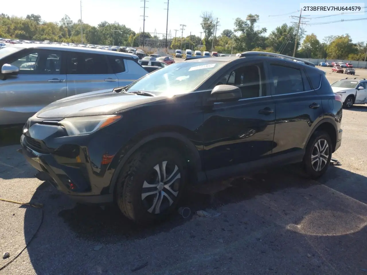 TOYOTA RAV 4 2017, VIN 2T3BFREV7HU644579