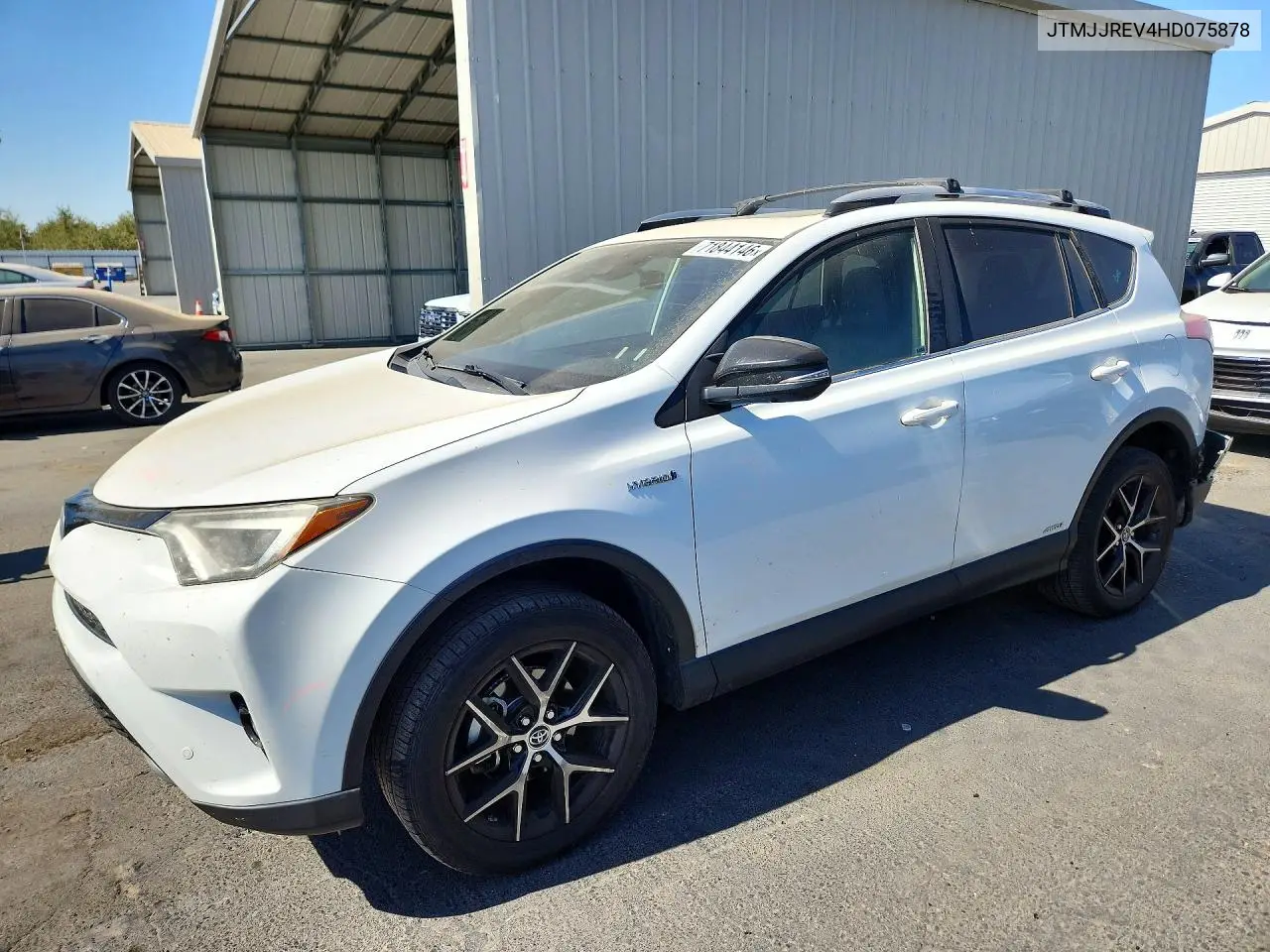 TOYOTA RAV 4 2017, VIN JTMJJREV4HD075878