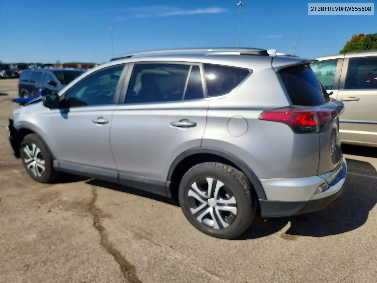 2017 TOYOTA RAV 4 VIN 2T3BFREV0HW655508 — фото 2