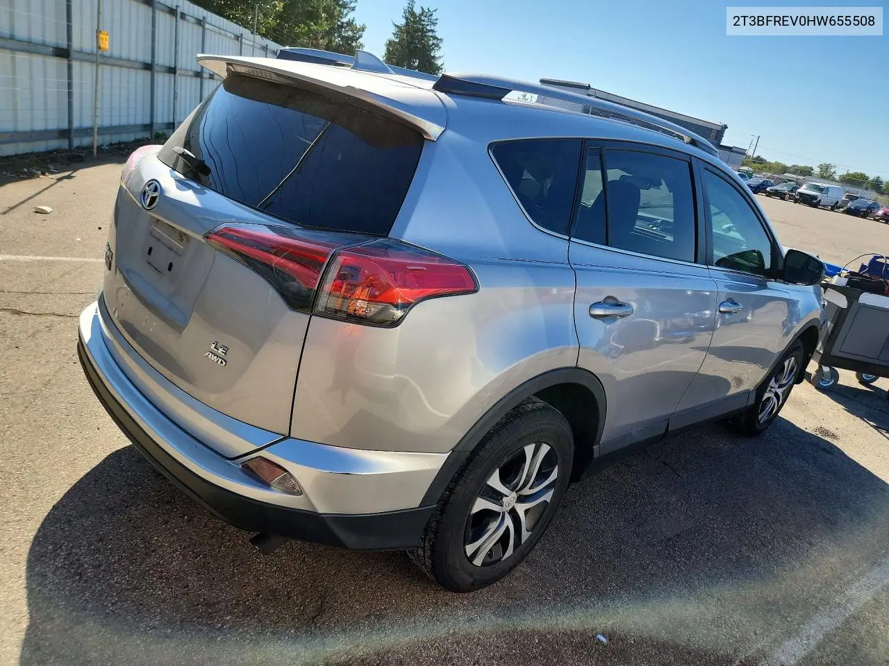 2017 TOYOTA RAV 4 VIN 2T3BFREV0HW655508 — фото 3