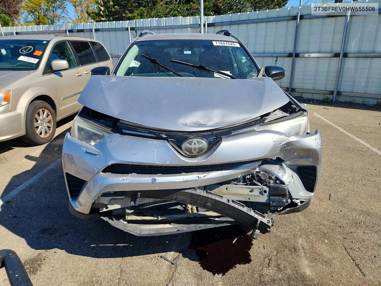 2017 TOYOTA RAV 4 VIN 2T3BFREV0HW655508 — фото 5
