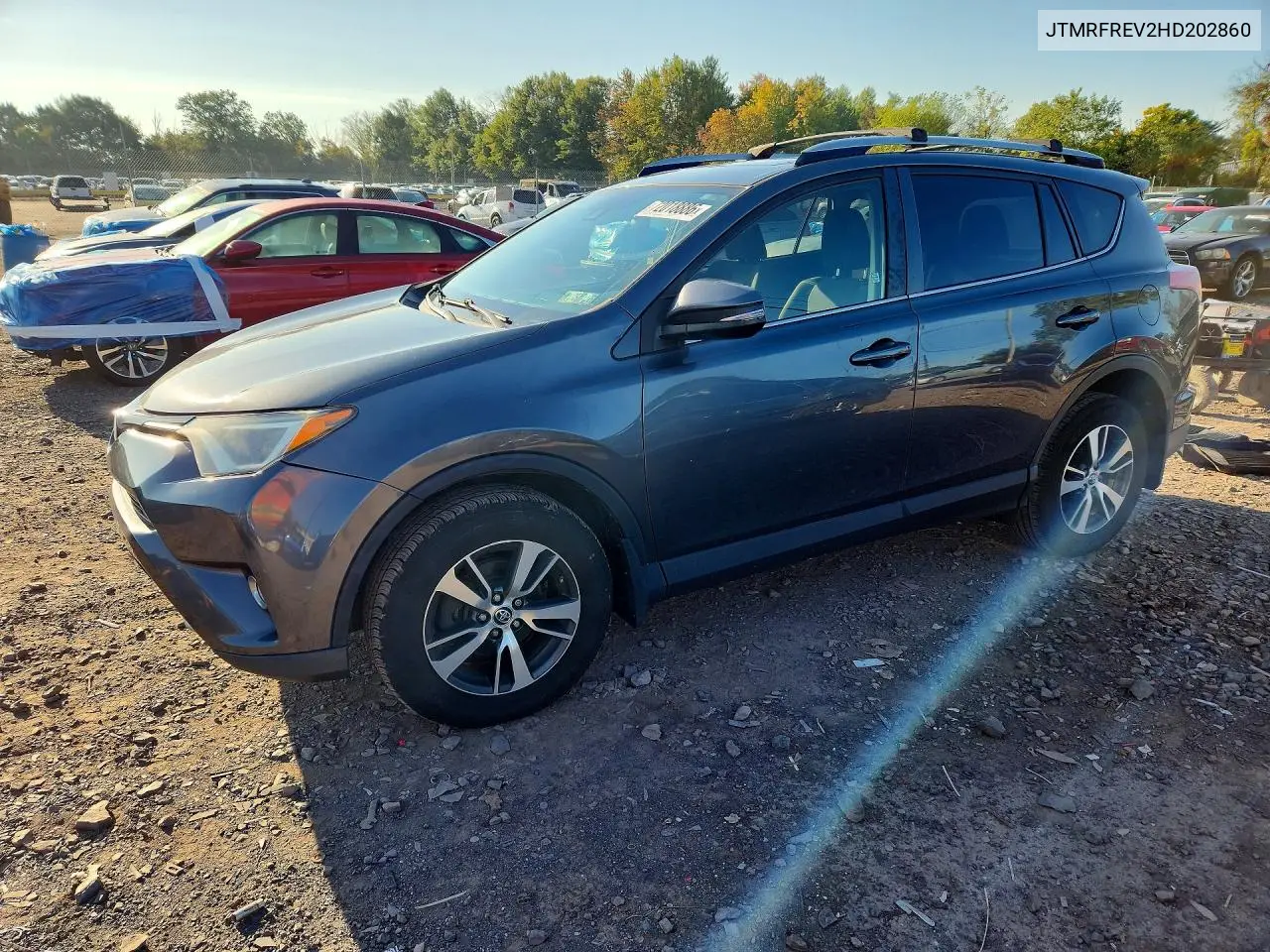 TOYOTA RAV 4 2017, VIN JTMRFREV2HD202860