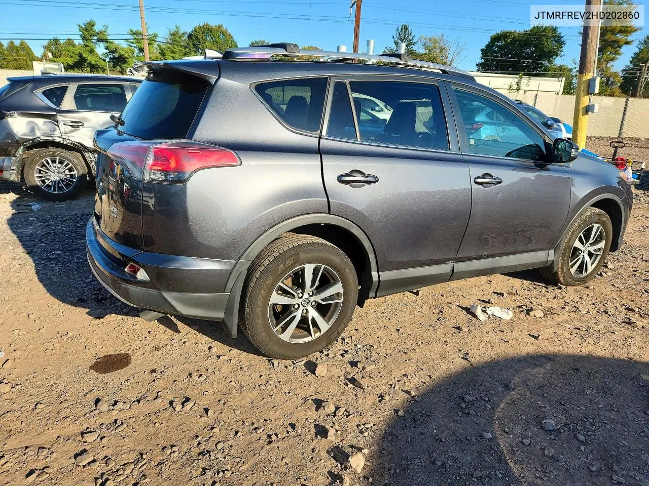 2017 TOYOTA RAV 4 VIN JTMRFREV2HD202860 — фото 3