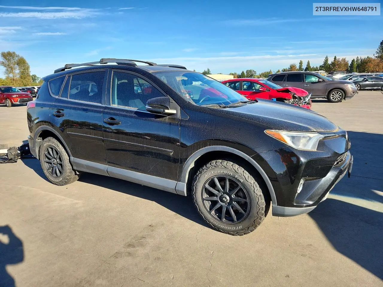 2017 TOYOTA RAV 4 VIN 2T3RFREVXHW648791 — фото 4