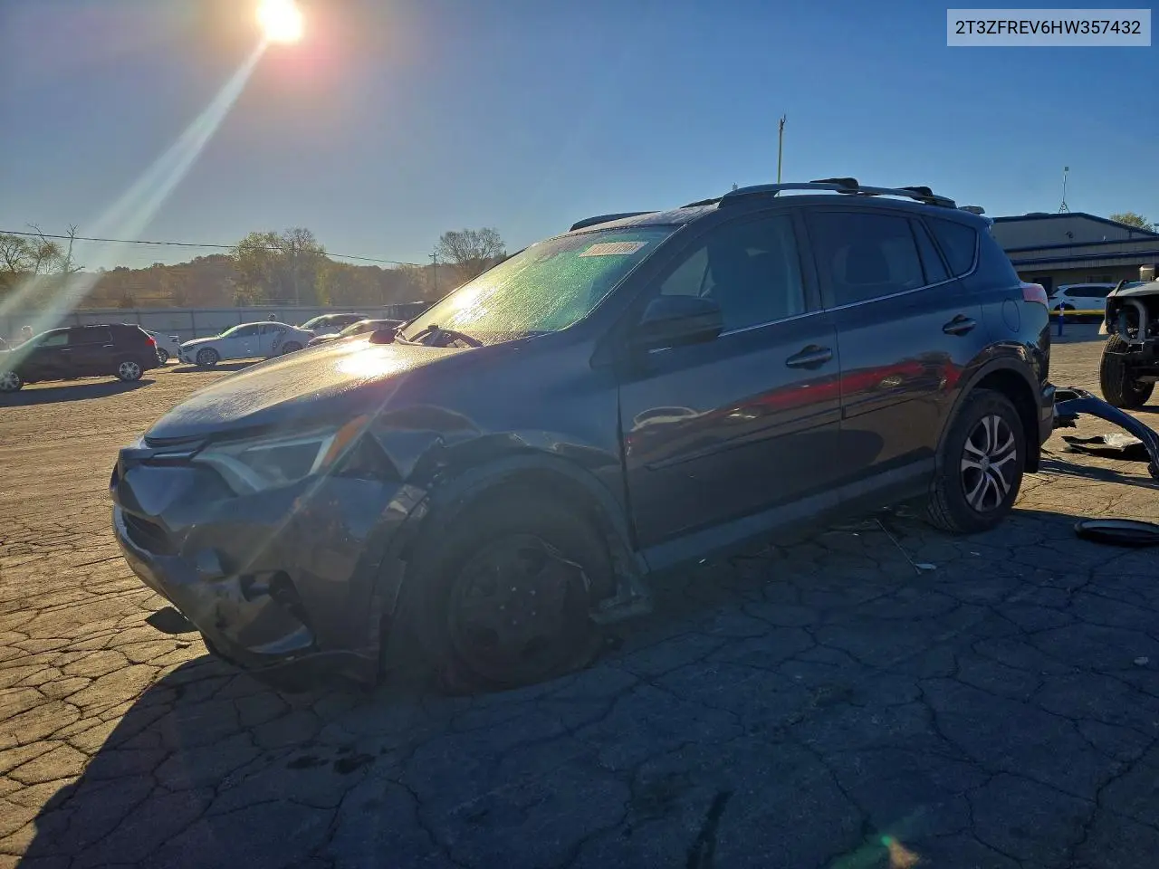 TOYOTA RAV 4 2017, VIN 2T3ZFREV6HW357432