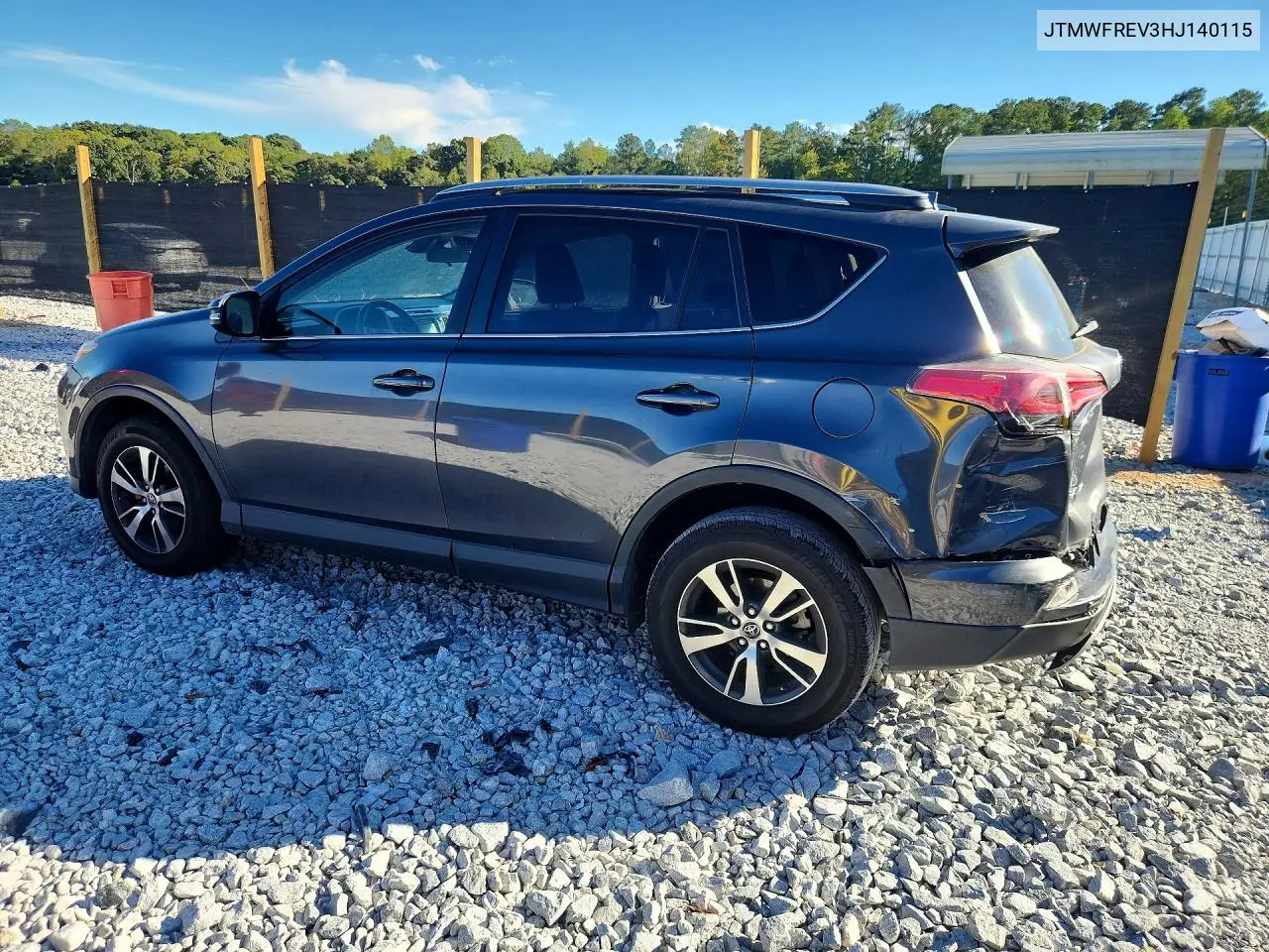 2017 TOYOTA RAV 4 VIN JTMWFREV3HJ140115 — фото 3