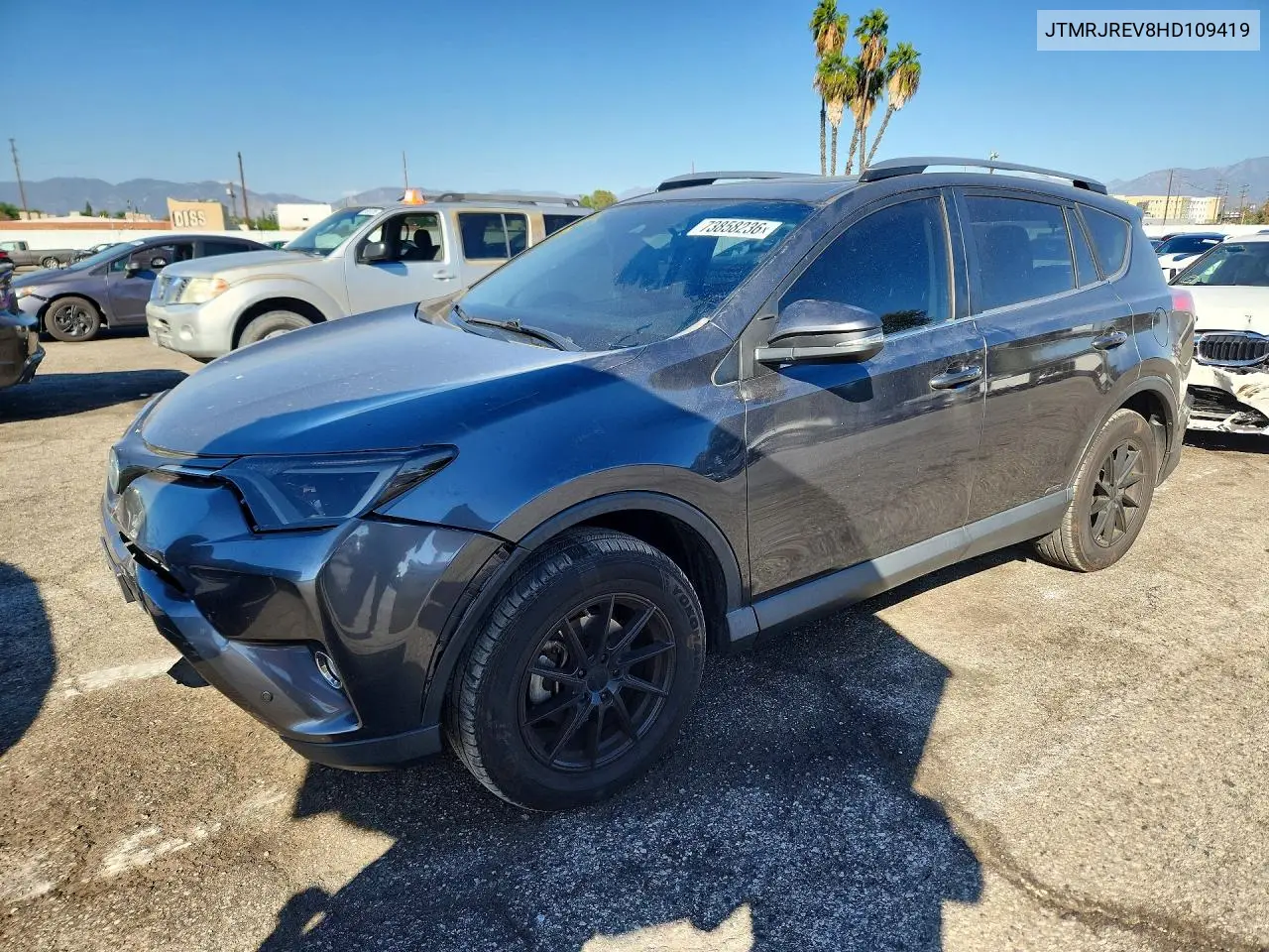 TOYOTA RAV 4 2017, VIN JTMRJREV8HD109419