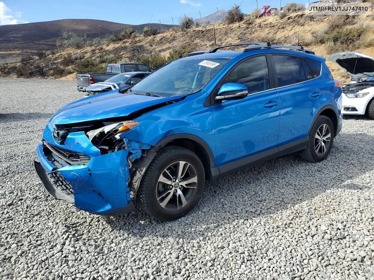 TOYOTA RAV 4 2018, VIN JTMRFREV1JJ747410