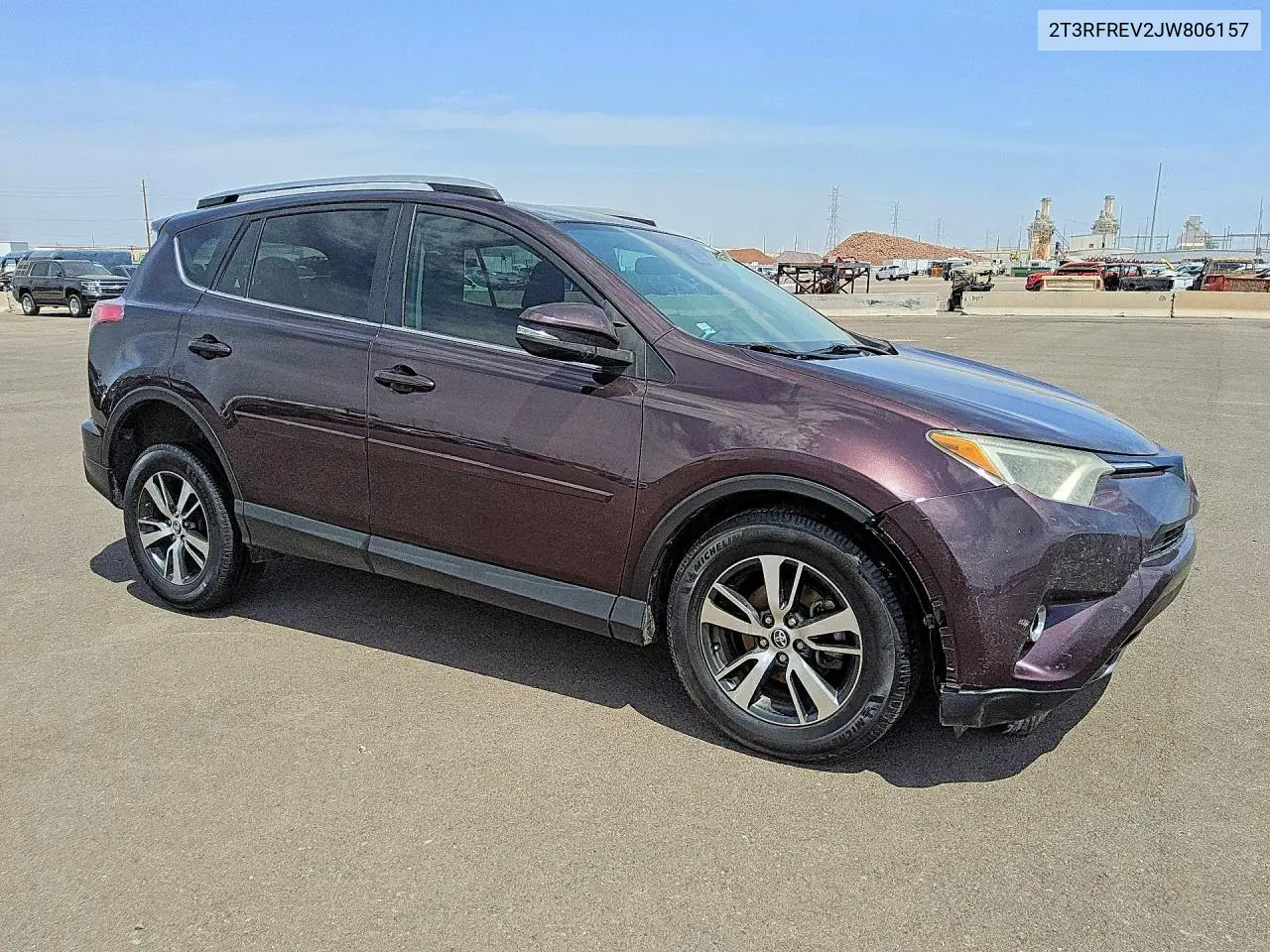2018 TOYOTA RAV 4 VIN 2T3RFREV2JW806157 — фото 4