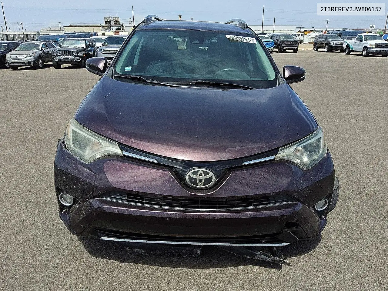 2018 TOYOTA RAV 4 VIN 2T3RFREV2JW806157 — фото 5
