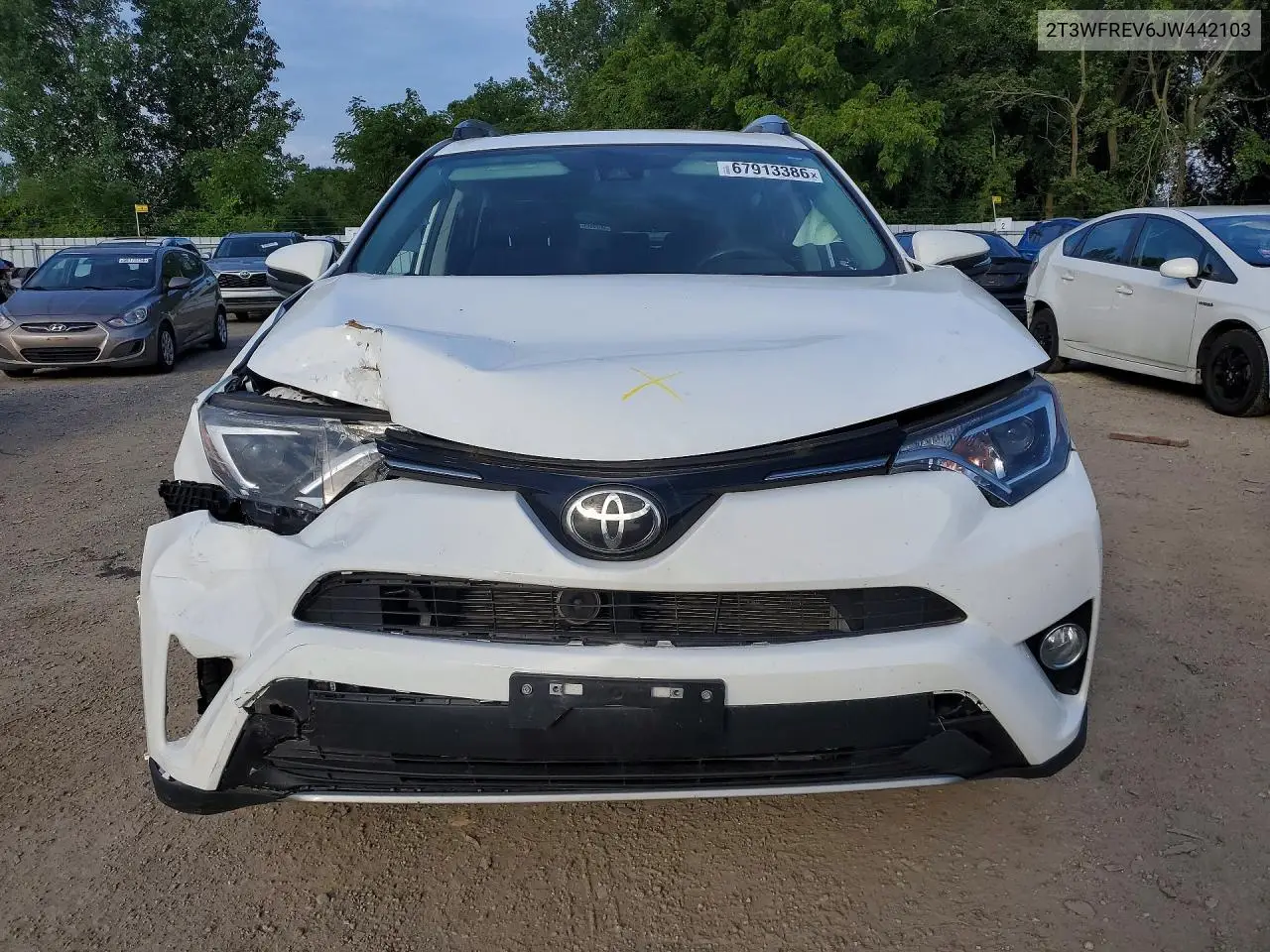 2018 TOYOTA RAV 4 VIN 2T3WFREV6JW442103 — фото 5