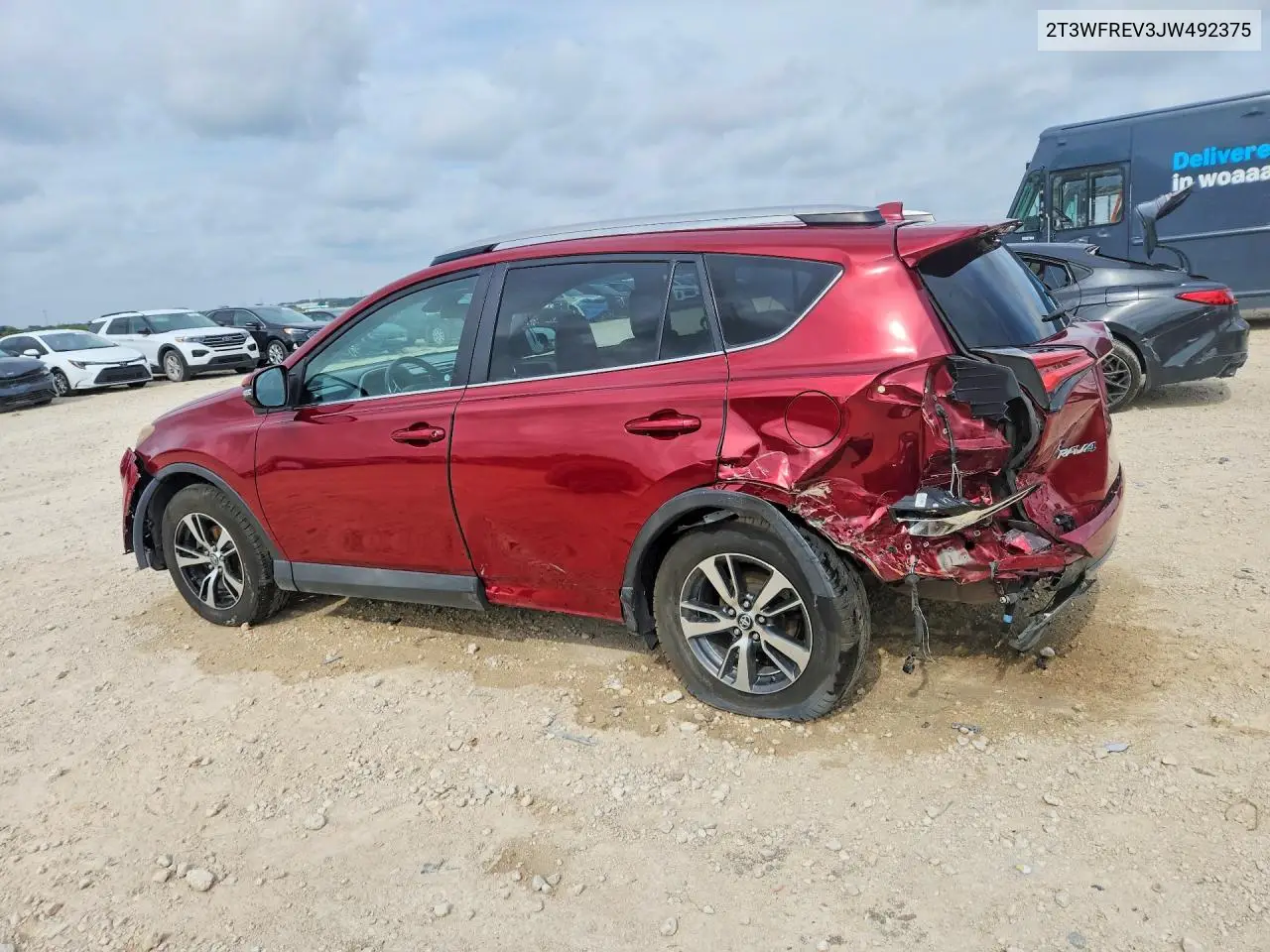 2018 TOYOTA RAV 4 VIN 2T3WFREV3JW492375 — фото 2