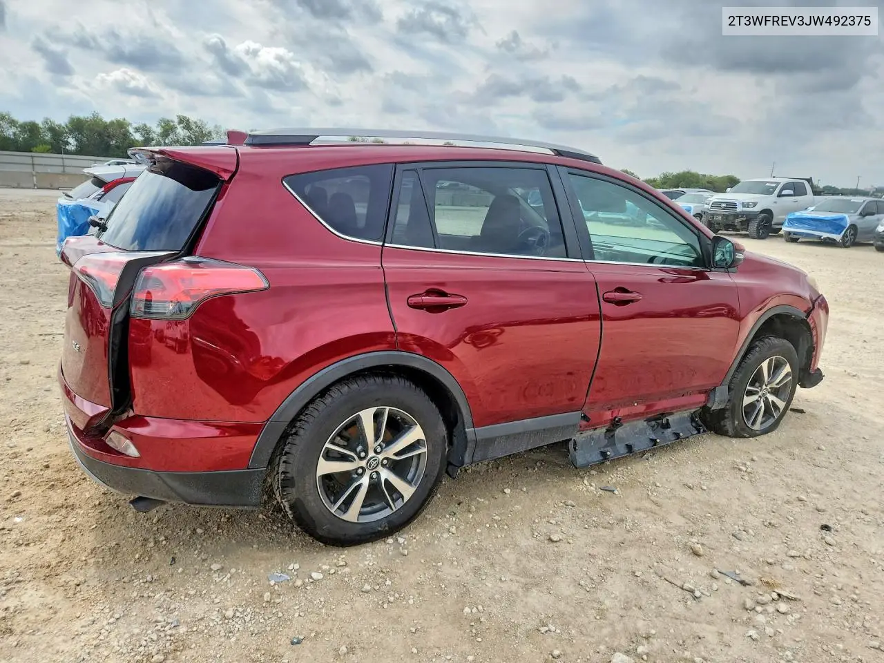2018 TOYOTA RAV 4 VIN 2T3WFREV3JW492375 — фото 3