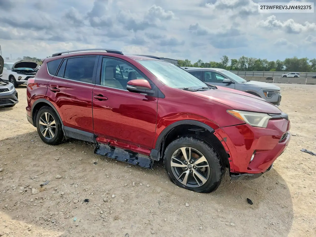 2018 TOYOTA RAV 4 VIN 2T3WFREV3JW492375 — фото 4