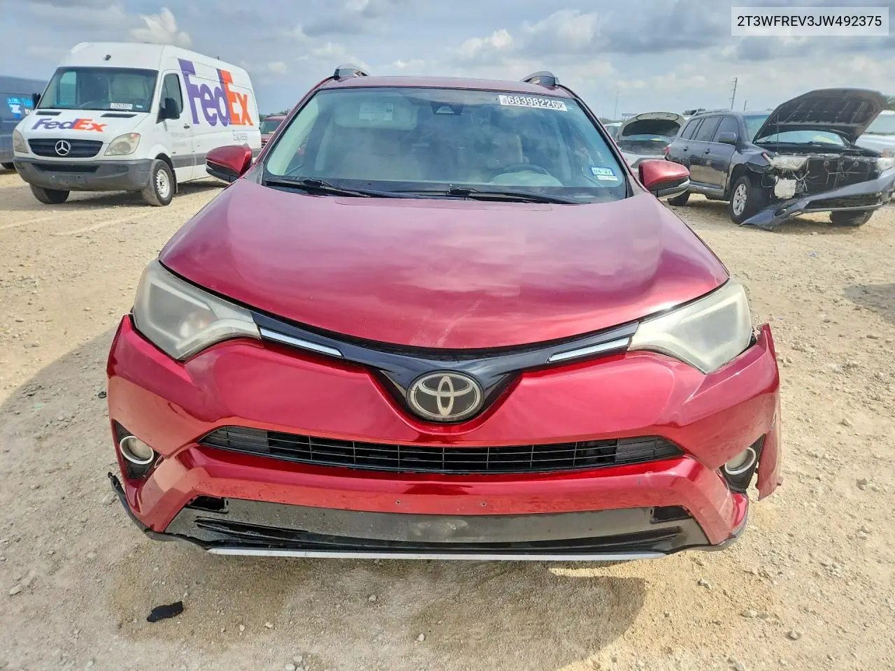 2018 TOYOTA RAV 4 VIN 2T3WFREV3JW492375 — фото 5